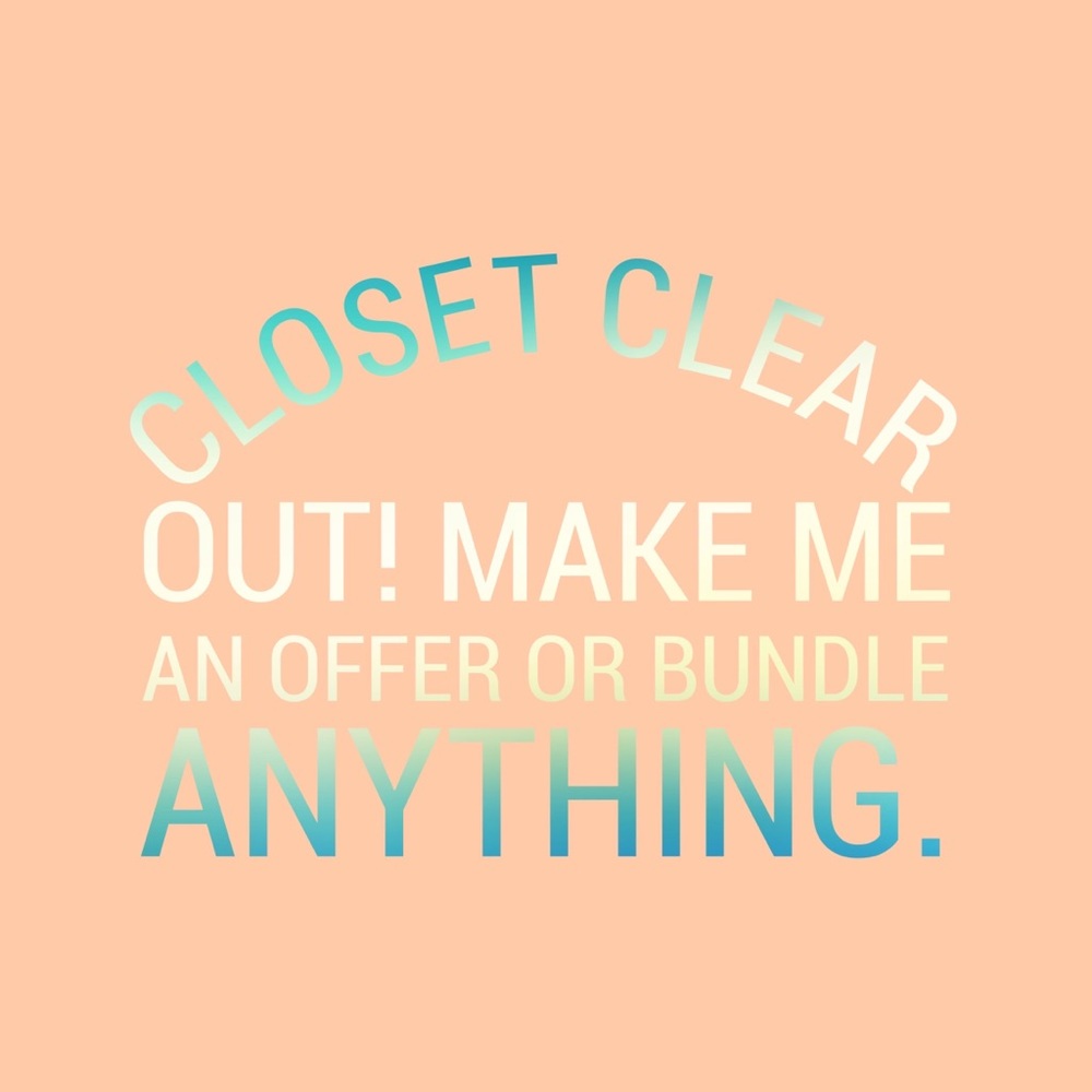 Closet clean out! I’m moving and will be adding more item to my closet soon!